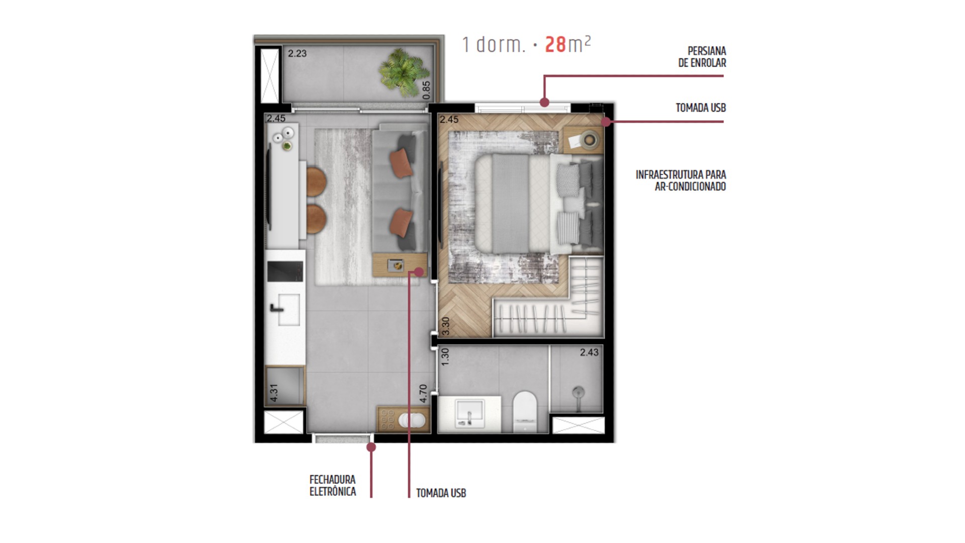 1-Dorm-28-m-Do-It-Pinheiros-Riva-Incorporadora