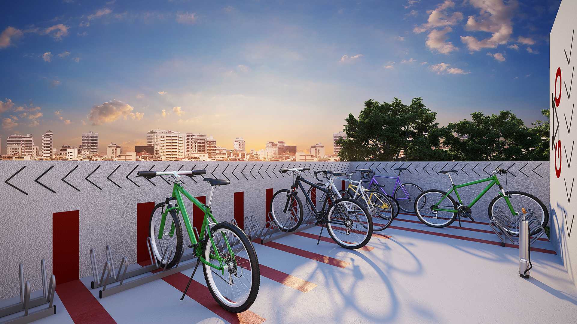 Bicicletario-Influence-Ipiranga-Riva-Incorporadora